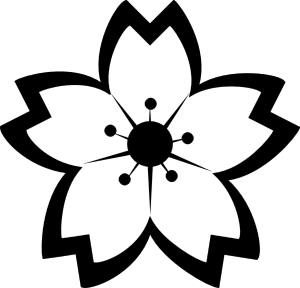 Bunga Hitam Putih