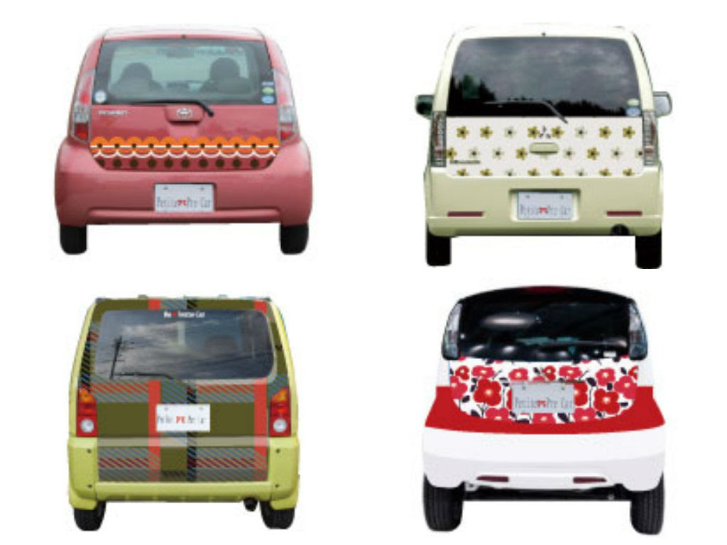 クルマにプリント 自分の好みの柄に変えられる プチプリカー って何 ライブドアニュース