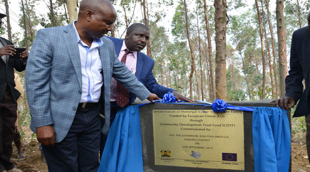 This followed a disclosure by Eric Habers, an EU representative, who revealed that the EU was terminating the funding of projects following the new structure of governance upon the formation of county governments/CFM