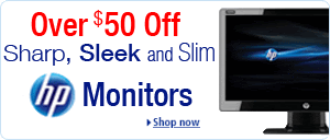 Up to $50 Off HP Monitors
