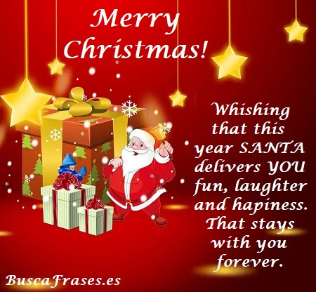 FRASES de NAVIDAD en INGLÉS - Buscalogratis.es