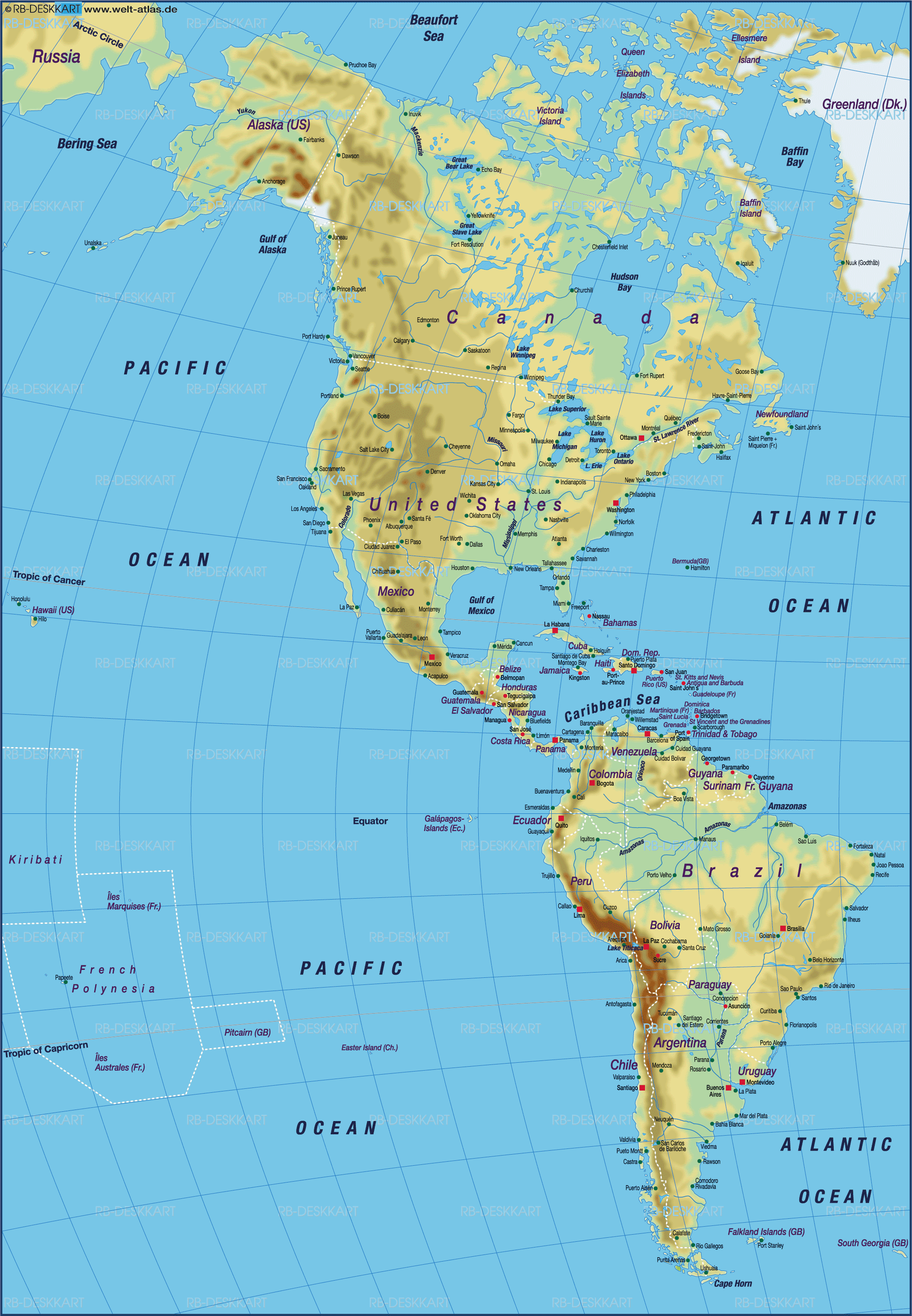 Maps: World Map Alaska