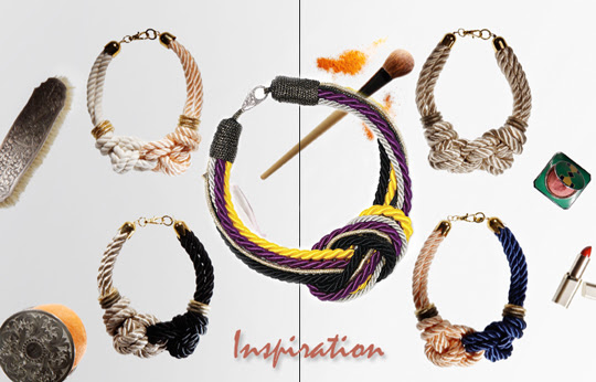 Rope Necklace DIY Inspiration