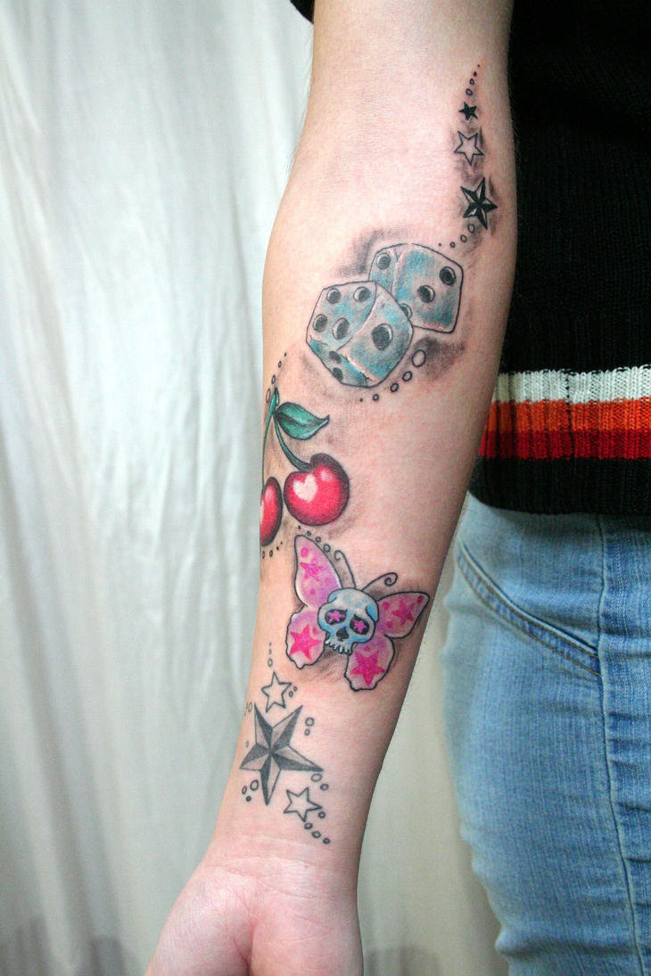 cherry blossom tattoo