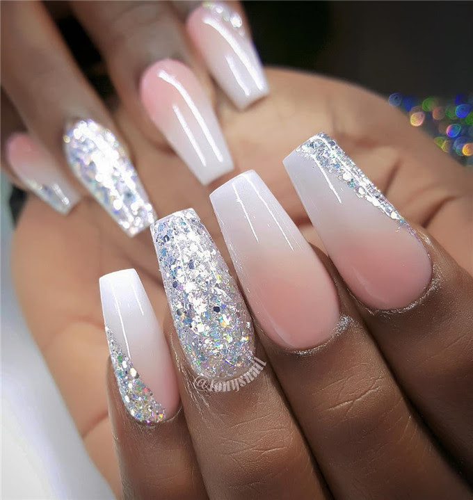42 Pretty Short Coffin Nail Designs You Can Copy - Page 13 ...