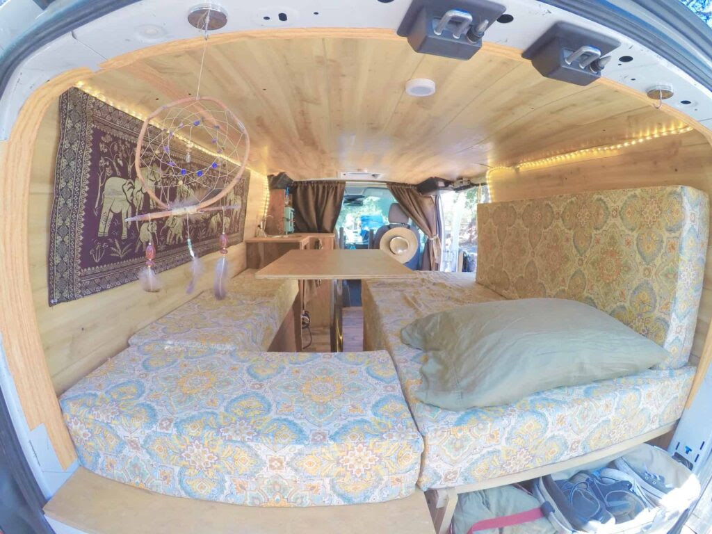 3500 Diy Budget Van Build Spin The Globe Project