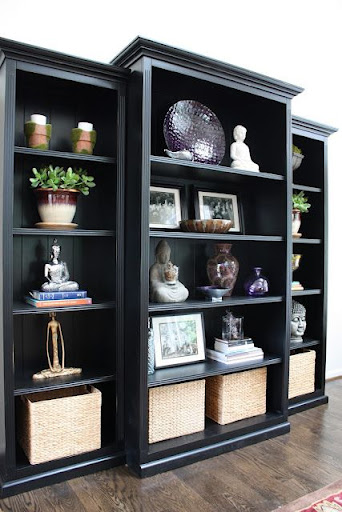Black Bookshelf