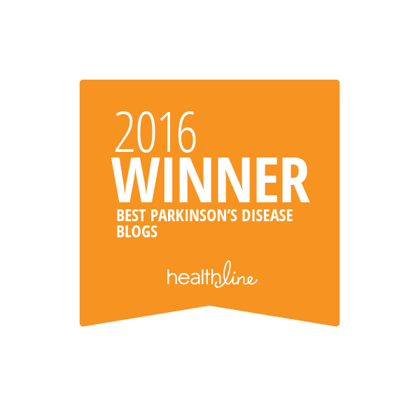 parkinsons best blogs badge
