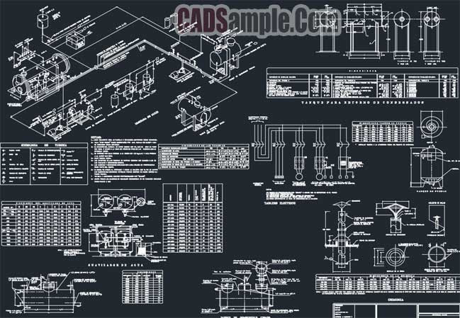 Free Dwg Drawings Steam Generator Electrical Plans  