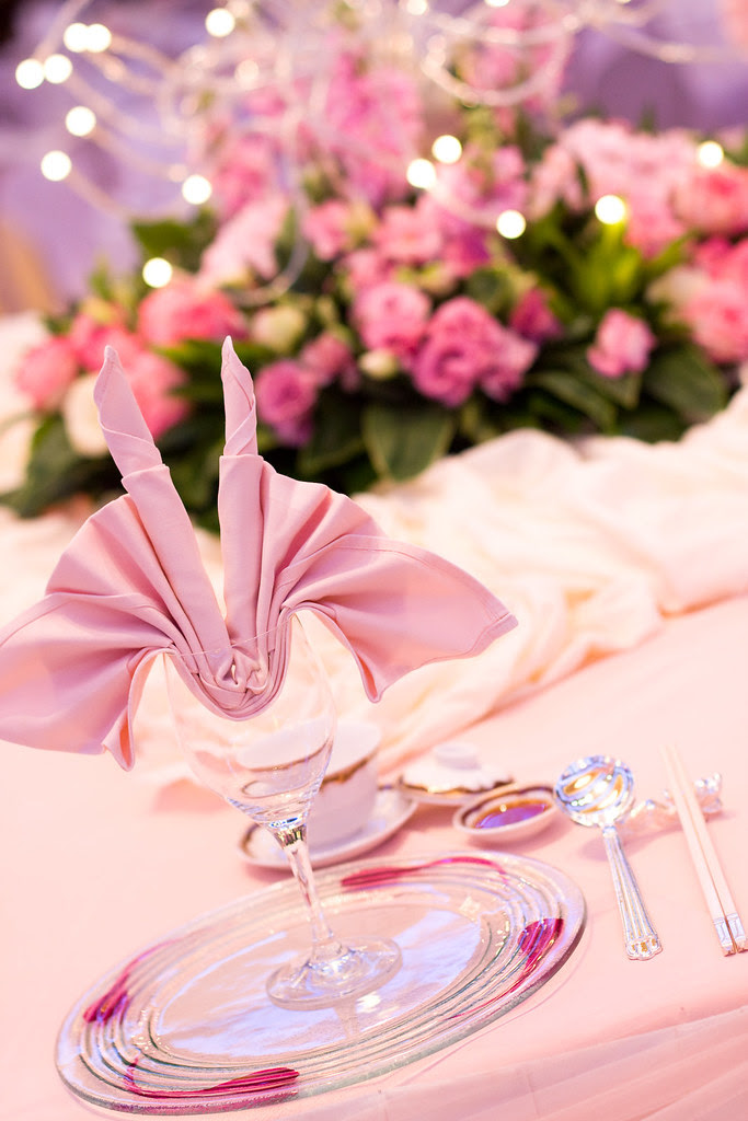 VIP table setting