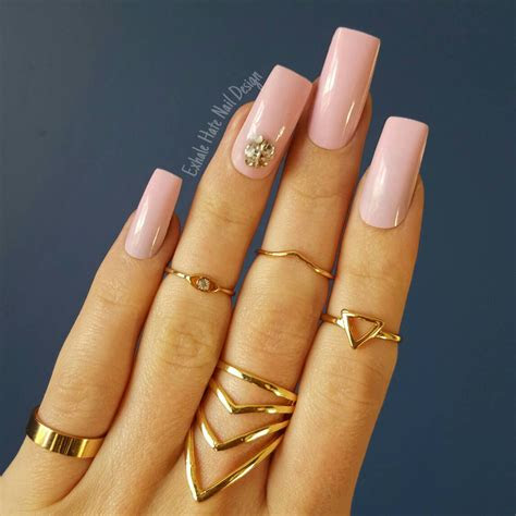 top  amazing light pink acrylic nails