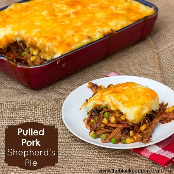 Pulled Pork Shepherd's Pie Recipe using Leftover Smoked Pork Butt