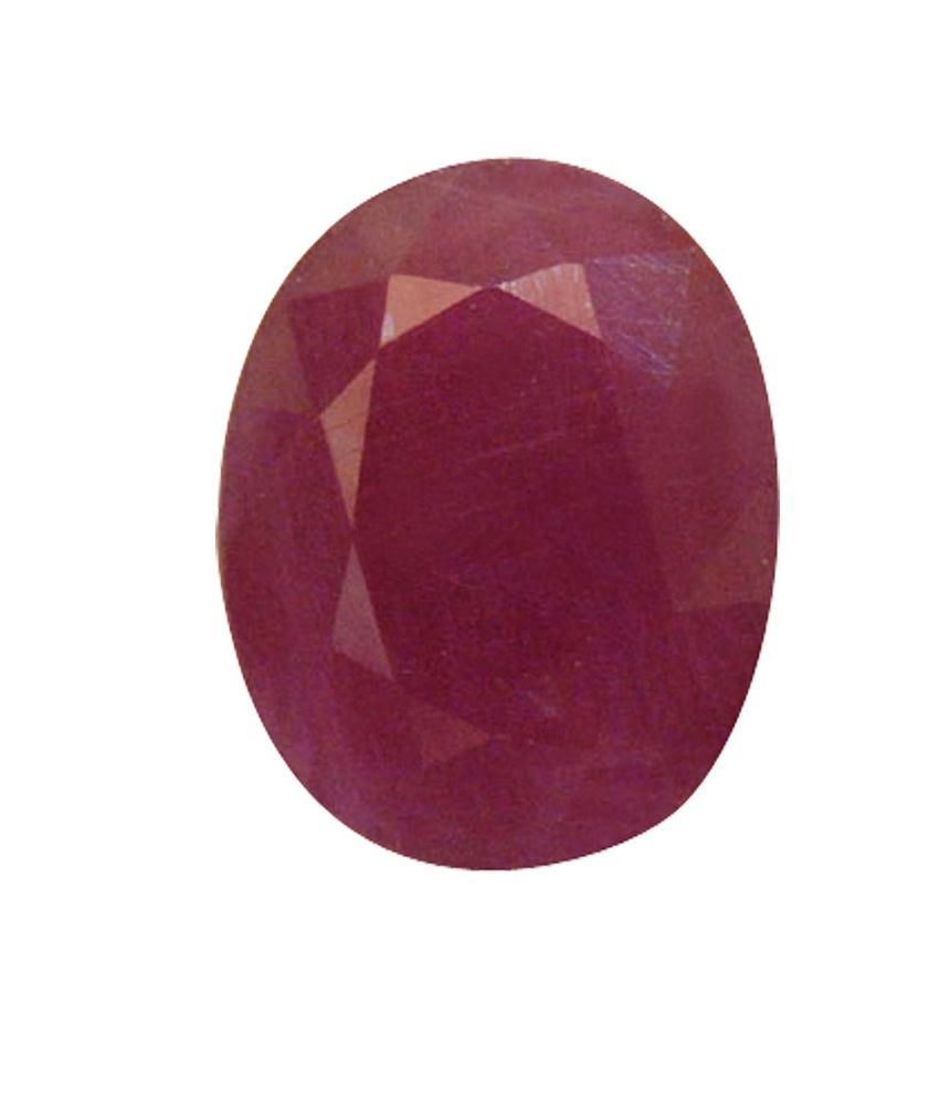 Gemlab 10.4 Ct Natural Ruby Stone Price In India Importers Gemstone