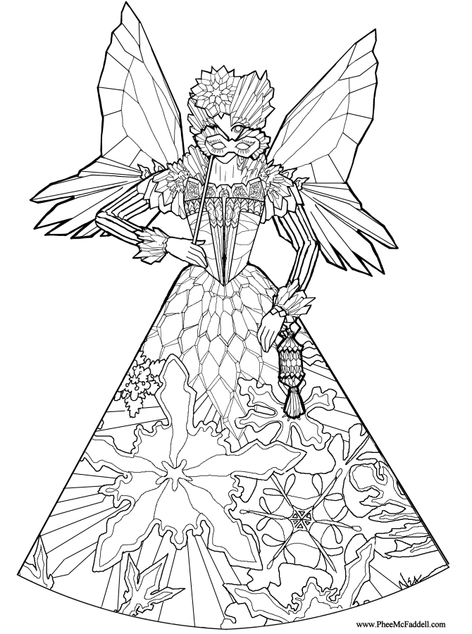 Free Fantasy Fairy Coloring Pages Download Free Clip Art Free