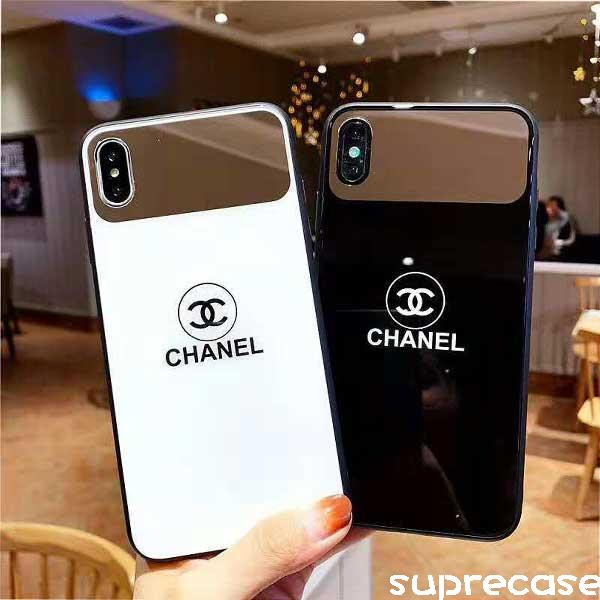 Iphone Xr Xs Maxケース シャネル アイフォンx Xsカバー ブラント Chanel オシャレ 鏡面ケース