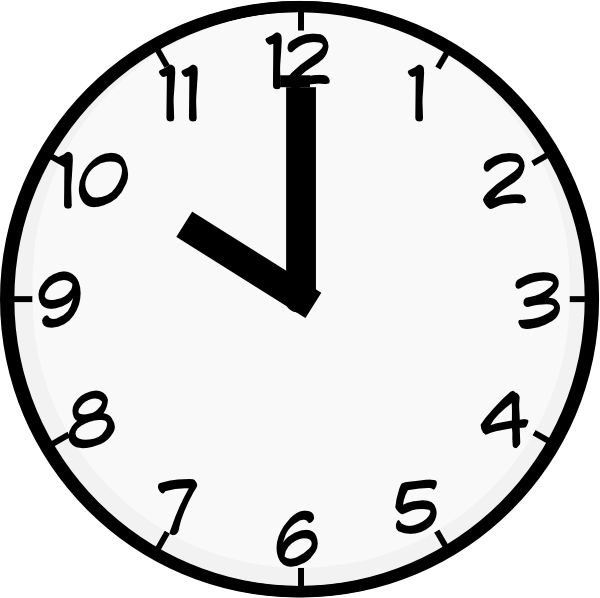 10 O Clock Clip Art At Clker Com Vector Clip Art Online Royalty Free Public Domain