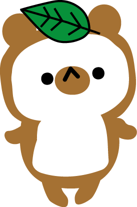 秋のたぬきのイラスト 無料イラスト