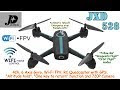JINXINGDA 528 GPS Positioning RC FPV Drone Quadcopter with 720P HD Wifi
Camera Real-Time Waypoint Flight Follow me