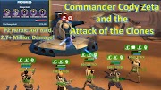 clones tierra whack Star Wars Galaxy of Heroes: Commander Cody Zeta + Clones P2 Heroic AAT Raid (2.7+ Million!)