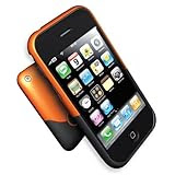 ifrogz iPhone 3G Luxe Case - Orange/Black iphone3g-st-ob