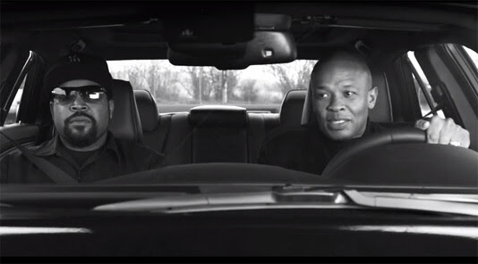RT @PremiereFR: STRAIGHT OUTTA COMPTON : Dr Dre et Ice Cube dans le trailer du biopic sur N.W.A http://t.co/hfGPp6bryH http://t.co/l4bFwvMinM