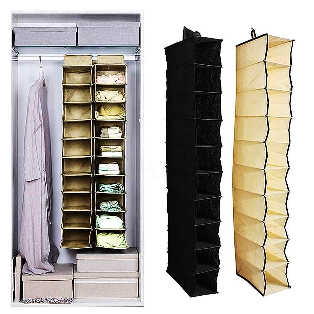 hanging clothes organizer for closet