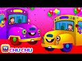 Wheels on the Bus Go Round and Round Rhyme - Popular Nursery Rhymes and Songs for Children