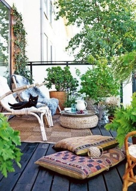 Colorful Boho Chic Balcony Decor Ideas Colorful Boho Chic Balcony Decor Ideas