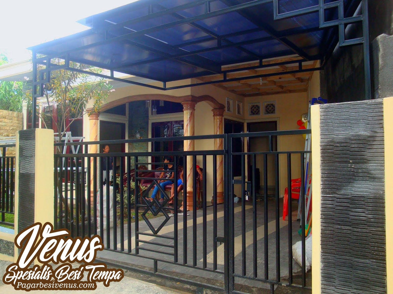 Harga Pagar  Besi Minimalis  Murah Modern  mewah 
