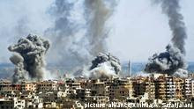 Syrien Duma Beschuß