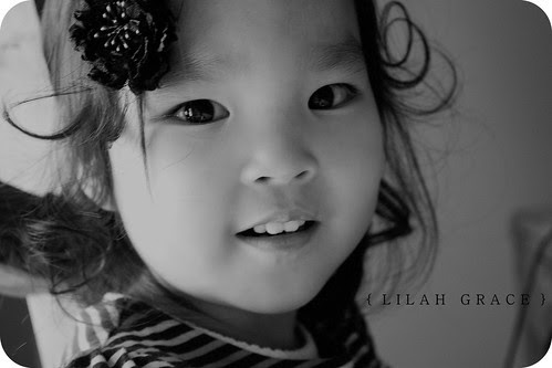 black & white