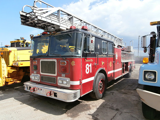 Used Chicago FD aerial for sale « chicagoareafire.com