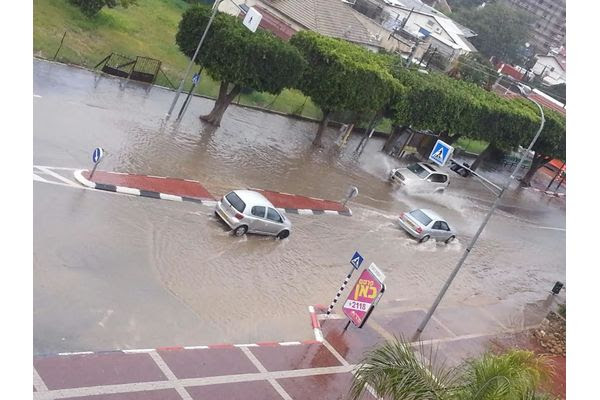 תחזית מזג האוויר הגשום בשישי שבת ברחובות על פי שעות Be106 חדשות רחובות