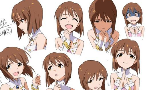 アニメ まるかじりっ アニメ アイドルマスター 設定画の第2弾公開