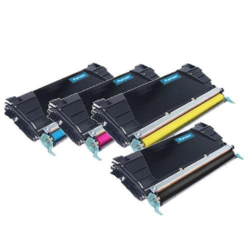 Compatible XXL Toner Set for Lexmark C520 C520N C522 C522N C524 C524DN C524DTN C524N C530 C530DN C532 C532N C532DN C534 C534 DN C534DTN C534N 