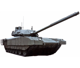 T 14 Armata Tank Outside And Inside