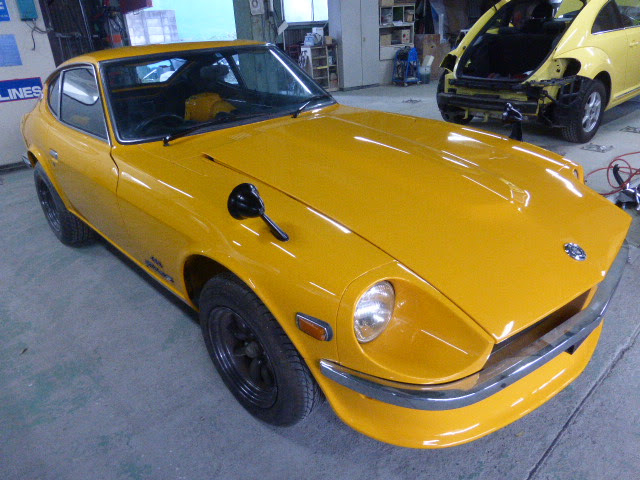 旧車のサビ修理 栃木県宇都宮市から板金塗装修理でご来店です 栃木県宇都宮市の自動車修理 板金塗装といえば 有 半田モータース