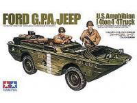Tamiya 1/35 Ford G.P.A. Jeep (35043) English Color Guide & Paint Conversion Chart - i0