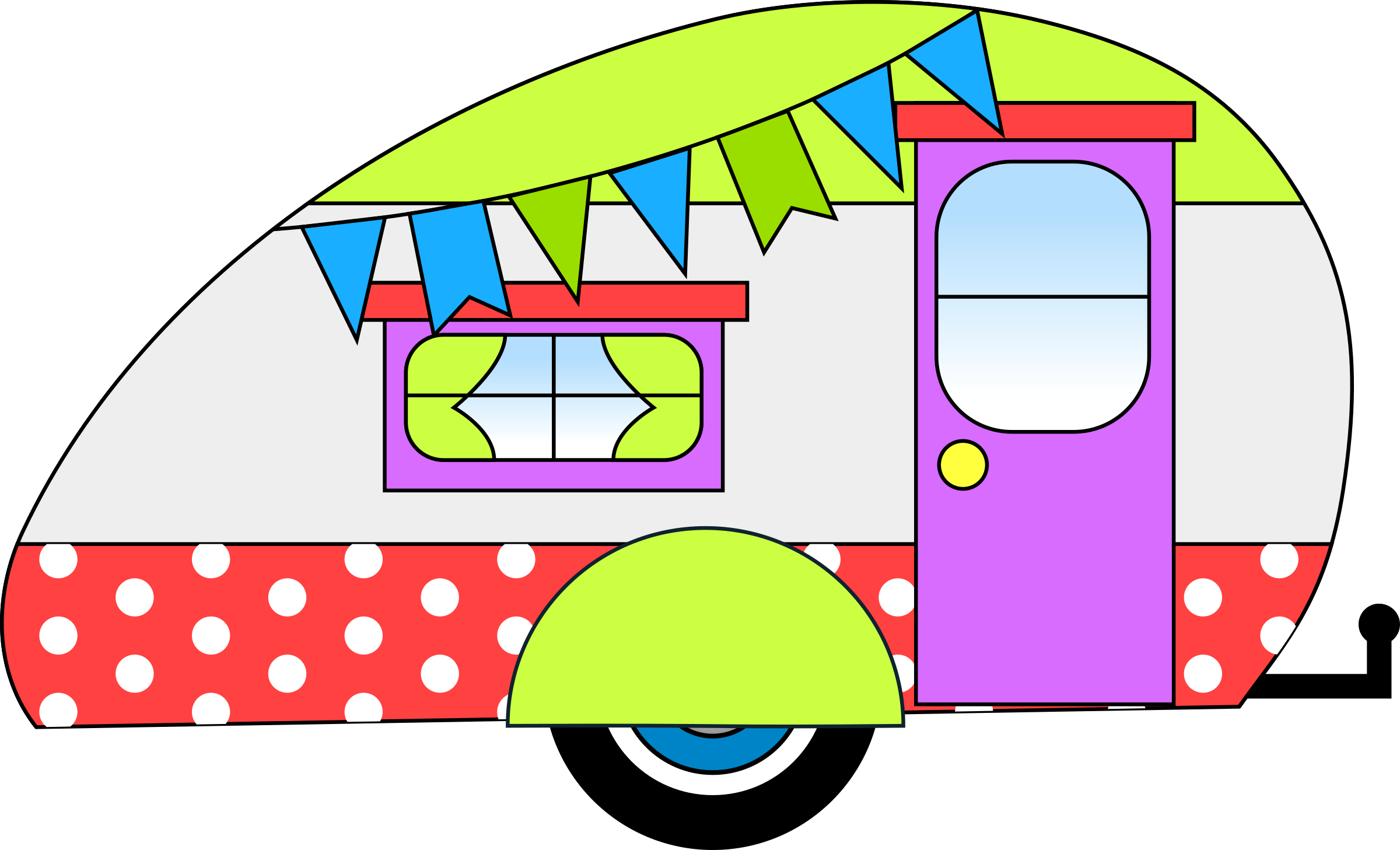 Download Retro Camper Cliparts | Free download on ClipArtMag
