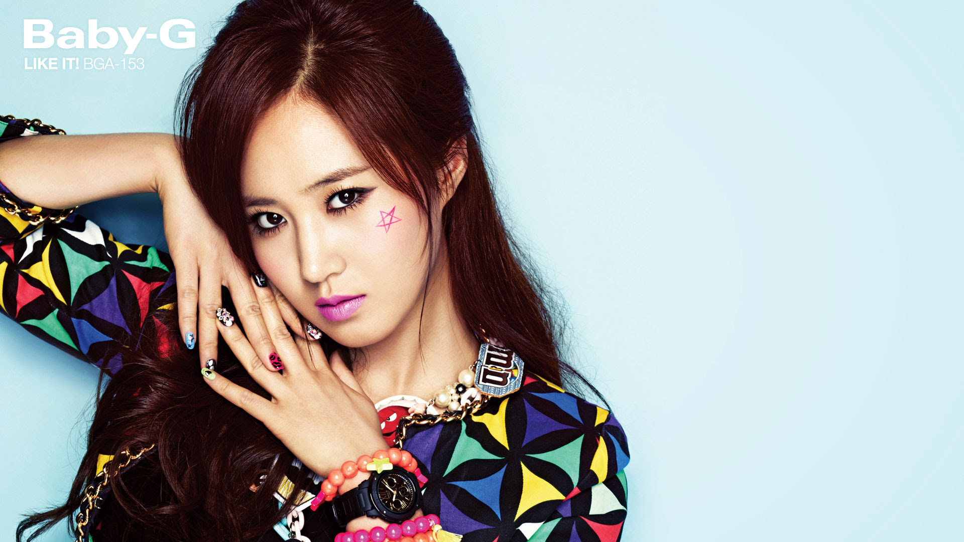 Snsd Yuri Casio Baby G wallpaper