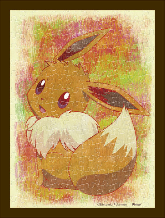 Ens Ma 36 ポケモン こっちむいてイーブイ 150ピース エンスカイ の商品詳細ページです 日本最大級のジグソーパズル通販専門店 ジグソークラブ