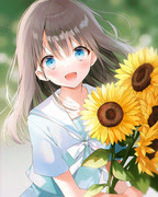 夏 ひまわり Pixiv年鑑 B