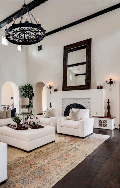 Mediterranean Modern Spanish Style Homes Interior