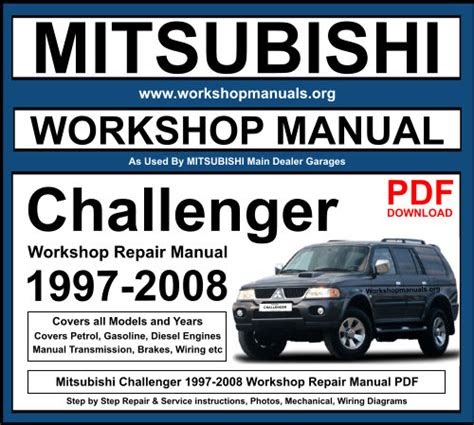 Download Mitsubishi Challenger Repair Manual