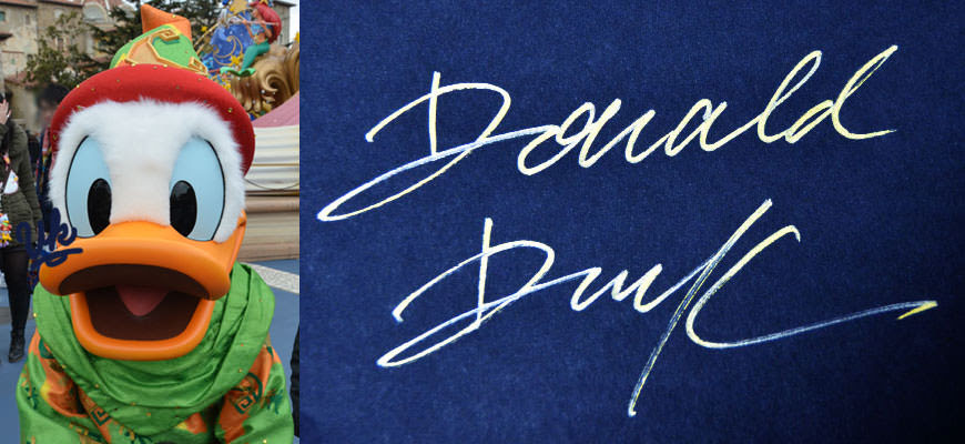 1日で全てのディズニーキャラにサインをもらえるか I Luv D2 ディズニー写真ブログ