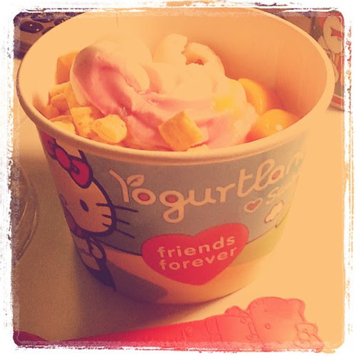 Hello, dragonfruit yogurt!