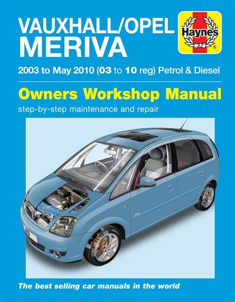 PDF Haynes Repair Manual Vauxhall Meriva04 Free Ebook