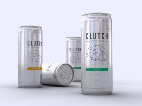 All-Natural Brain-Boosting Beverages - Clutch Cognition is Plant-Powered and Science-Driven (TrendHunter.com)