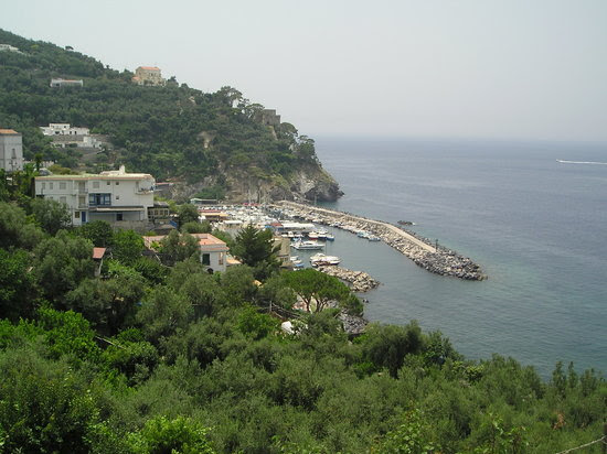 view over the bay on