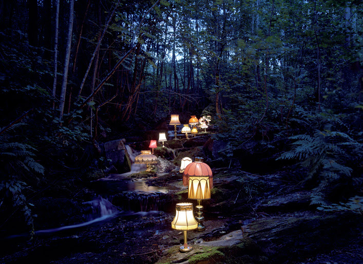 rune guneriussen lamps art installation and photography